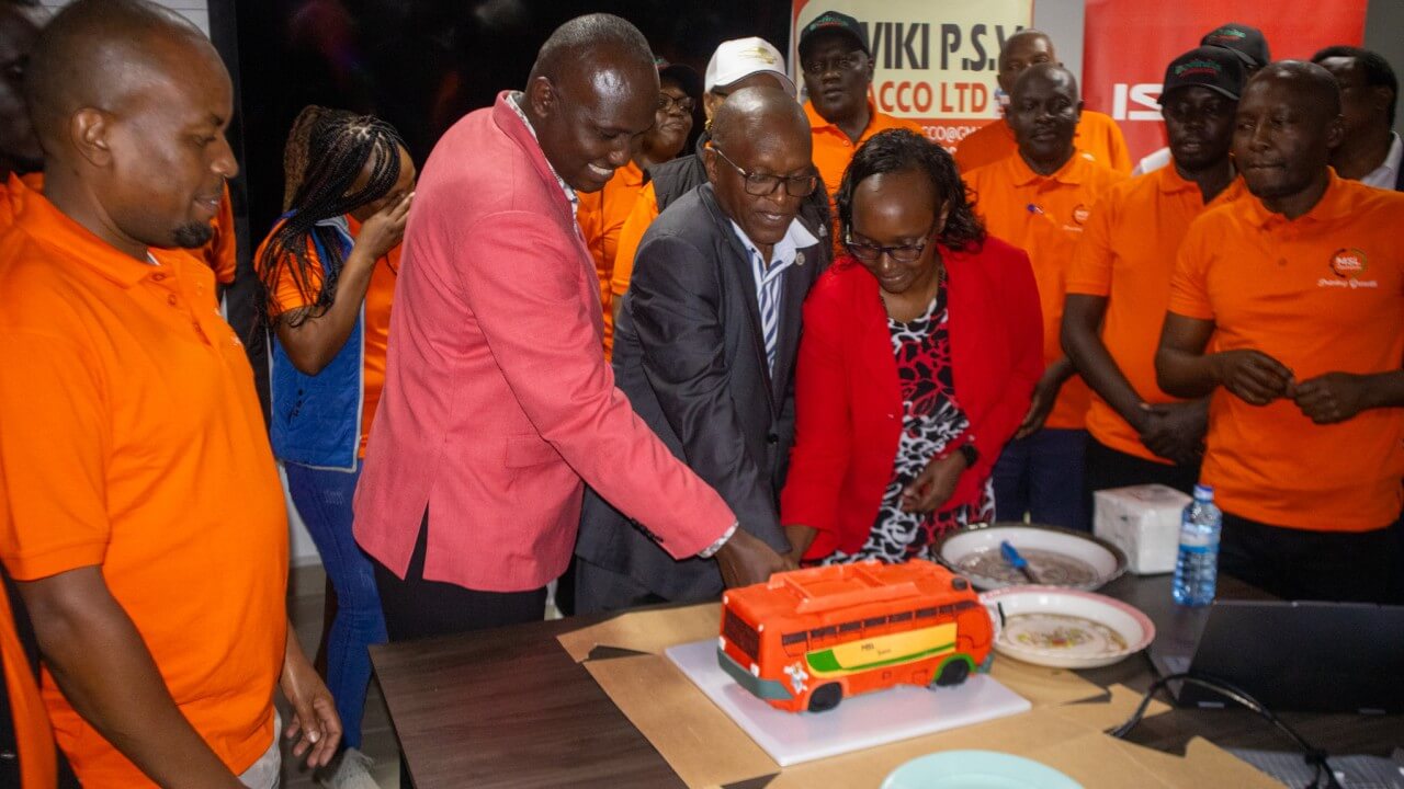 Celebrating a Milestone Mwiki PSV Sacco with CFG Isuzu