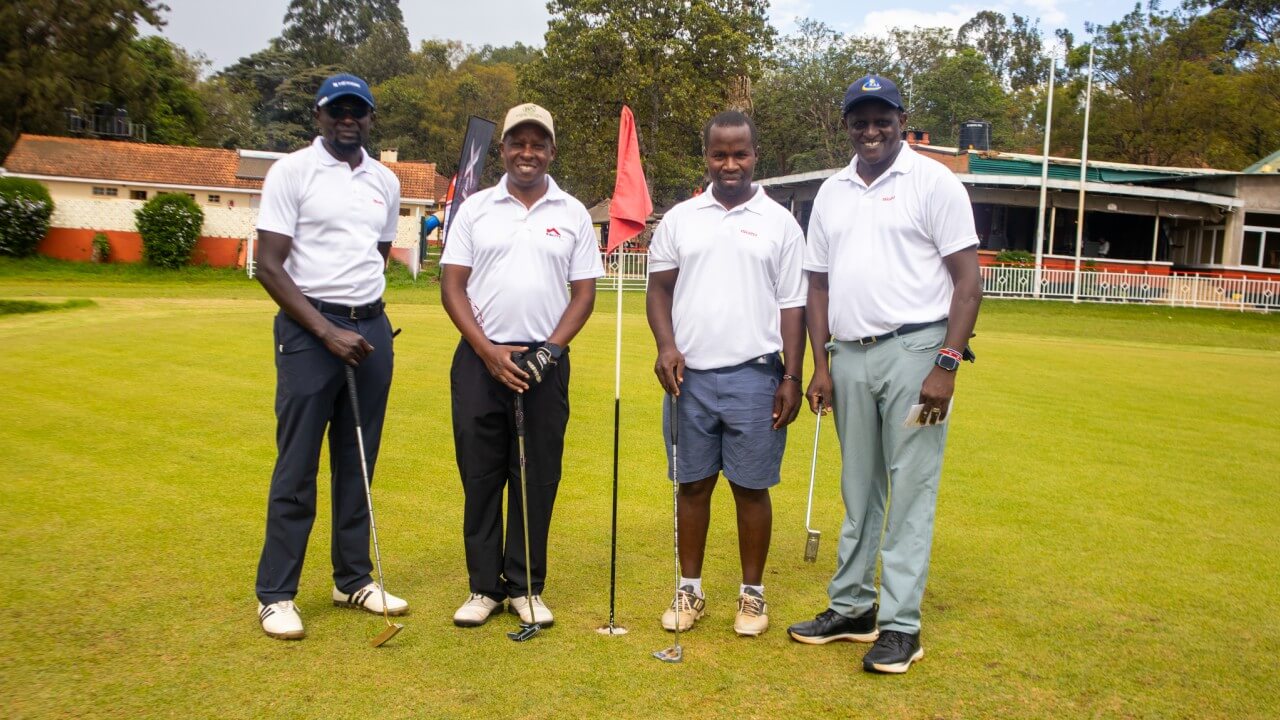 Golf Meets Isuzu Capability at Kitale Gold Club