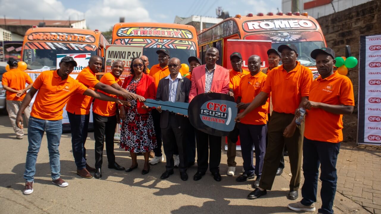 Mwiki PSV Sacco Launches New Buses Designed by CFG