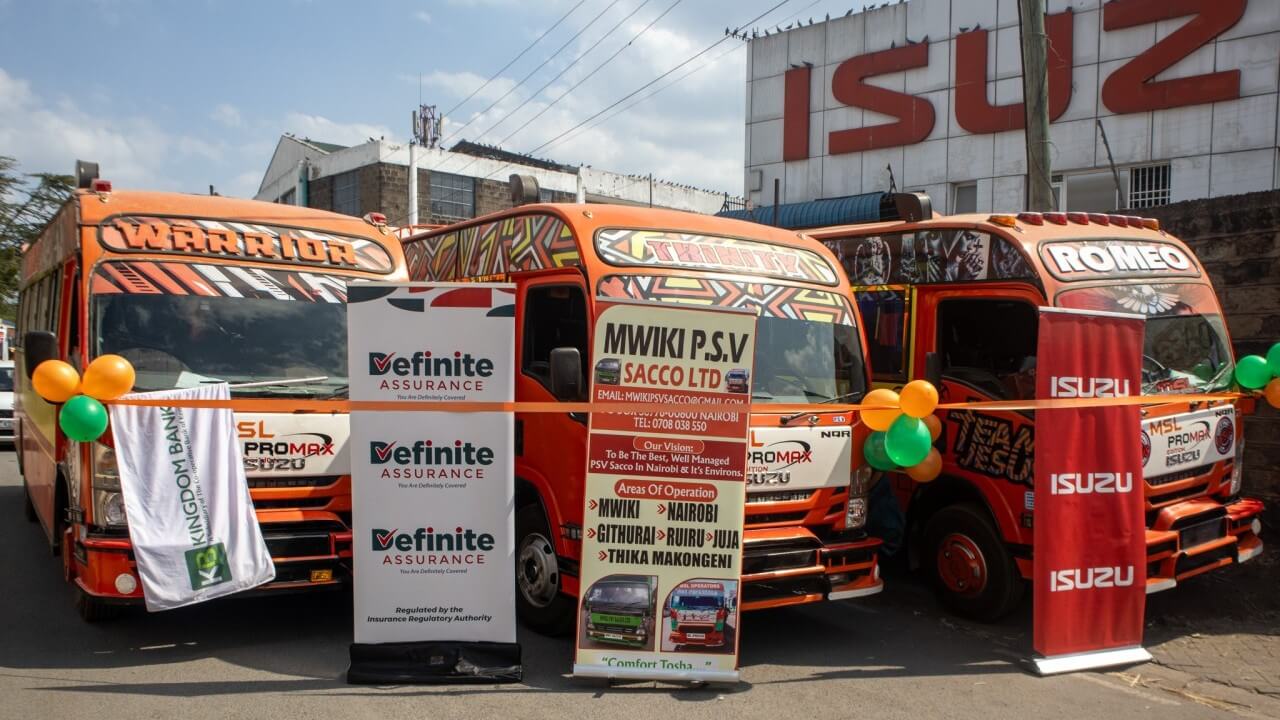 The launch brought together representatives from Mwiki PSV Sacco and CFG to celebrate the achievement